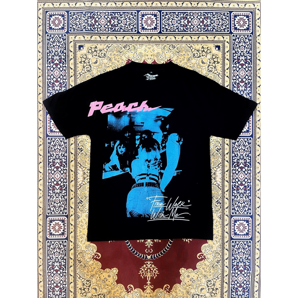 TSHIRT MERCH BAND PEACH