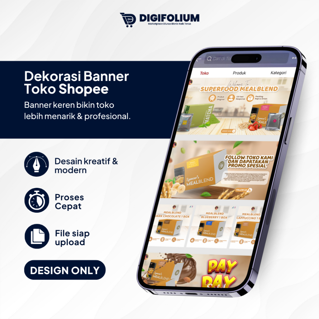Jasa Desain Gambar Banner Dekorasi Toko Shopee Marketplace Free Konsultasi