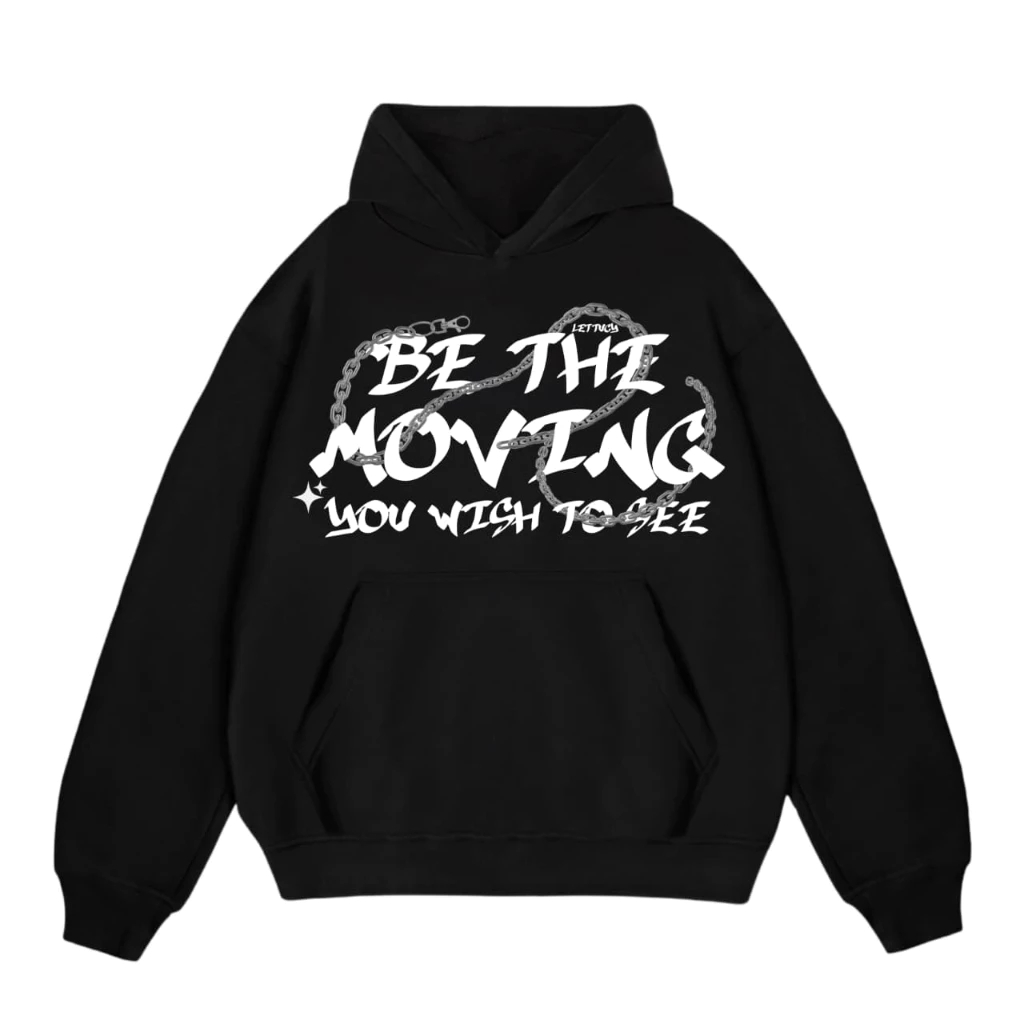 Whyme Hoodie Hitam Balaclava Pria Sweater Polos Boxy Zipper Shadow Crew