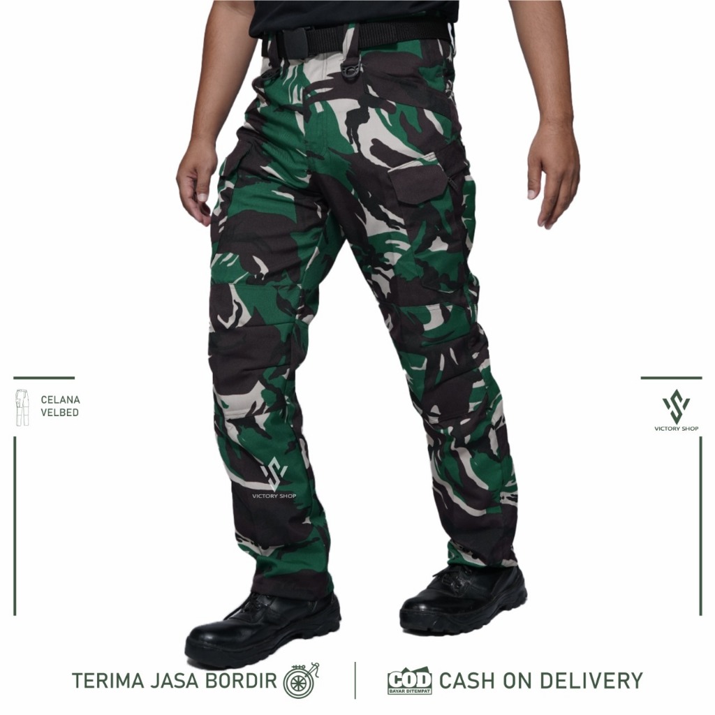 CELANA TACTICAL LORENG PANJANG CARGO LORENG MALVINAS SAGE PREMIUM
