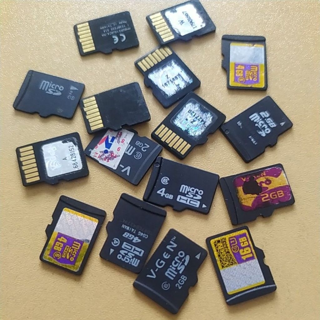 Memori card MMC bekas 2gb, 4gb, 16gb