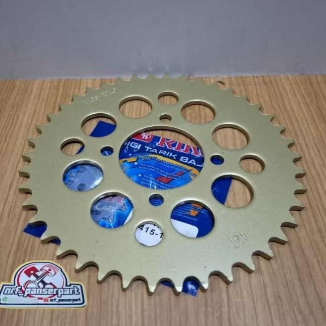 GEAR BELAKANG/GIR RODA//GIGI TARIK BELAKANG 415-30/31/32/33/34/35/36/37/38/39/40 /42 T HONDA ASTREA 