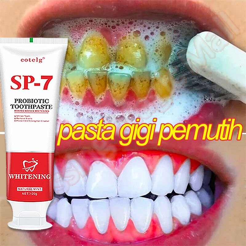 Pasta Gigi Pemutih Gigi Dan Menghilangkan Karang Odol Pemutih Gigi Probiotik Gigi Putih Pembersih Mu