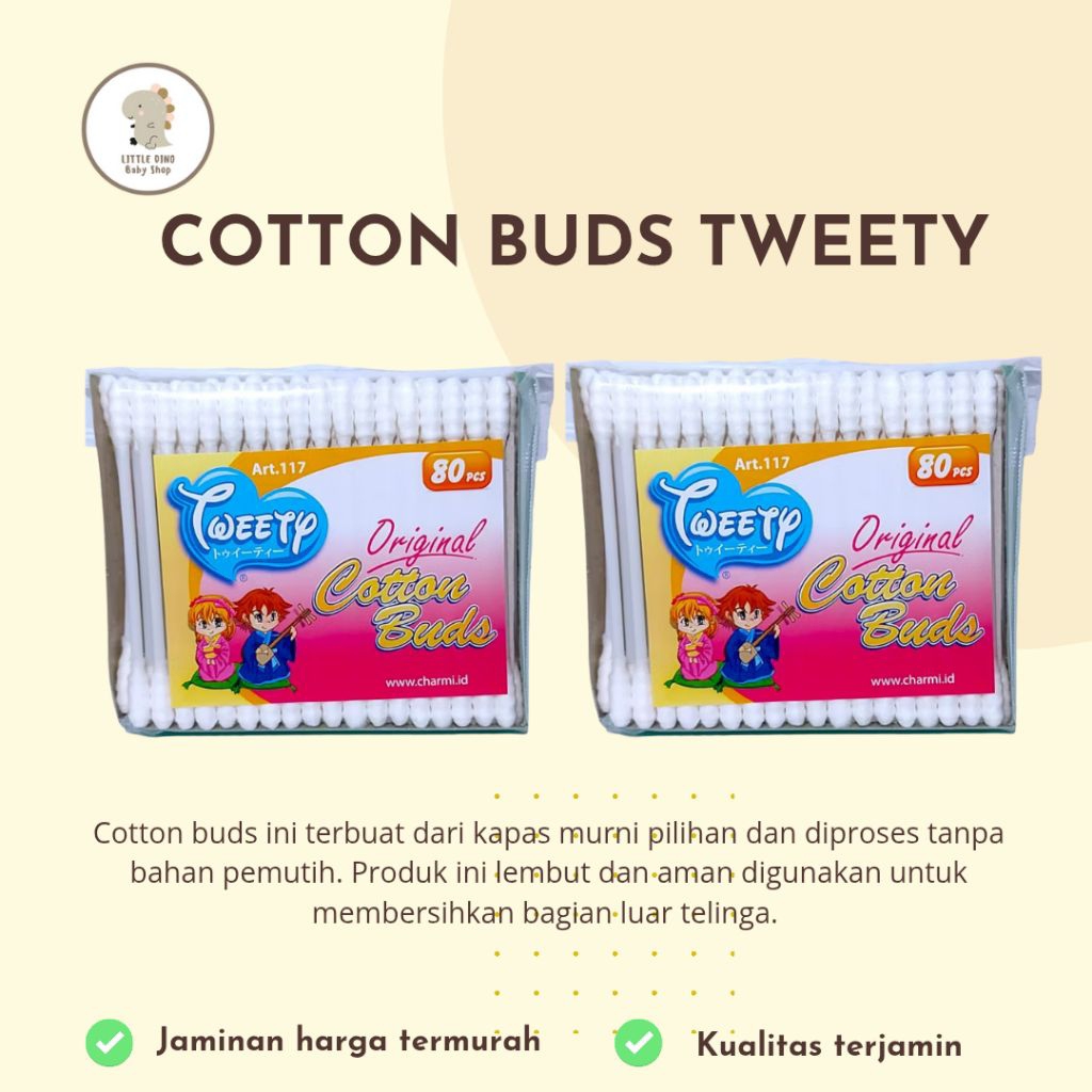 Tweety original cotton buds