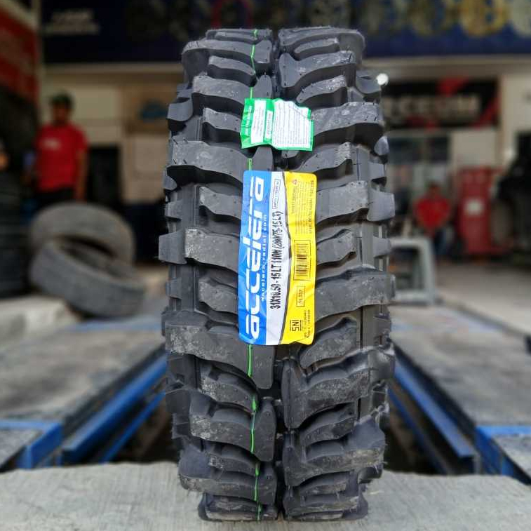 BAN PCAUL MERK ACCELERA BADAK EXTREME 31X10,50 UNTUK KATANA ESCUDO TAFT JIMNY DLL FREE PASANG DITOKO