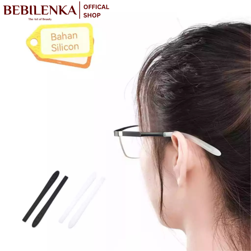 Bebisoftlens Karet Kaki Tangkai Kacamata , Karet Tangkai Kacamata , karet Ujung Kaki Kacamata , Peli