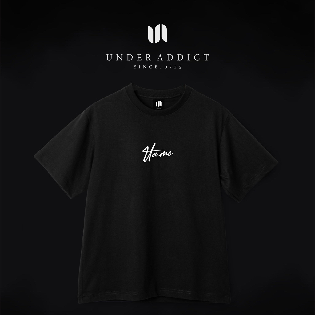UNDER ADDICT logo UA.me WHITE 24’s