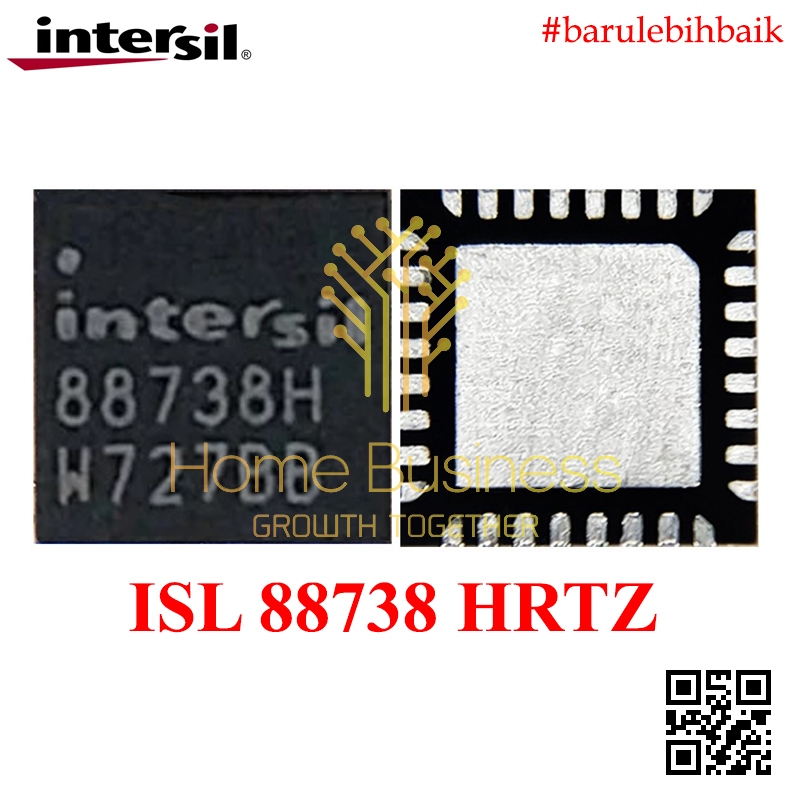 IC ISL88738HRTZ ISL88738H ISL88738 H ISL 88738H ISL 88738 H  Intersil Renesas Buck-Boost Battery Cha