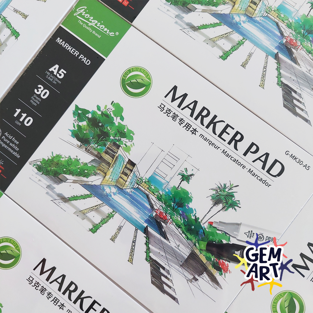 Giorgione Marker Pad A5 | Marker Drawing Paper
