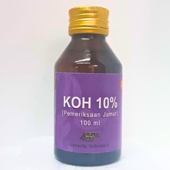 KOH 10% 100ml / Pemeriksaan Jamur