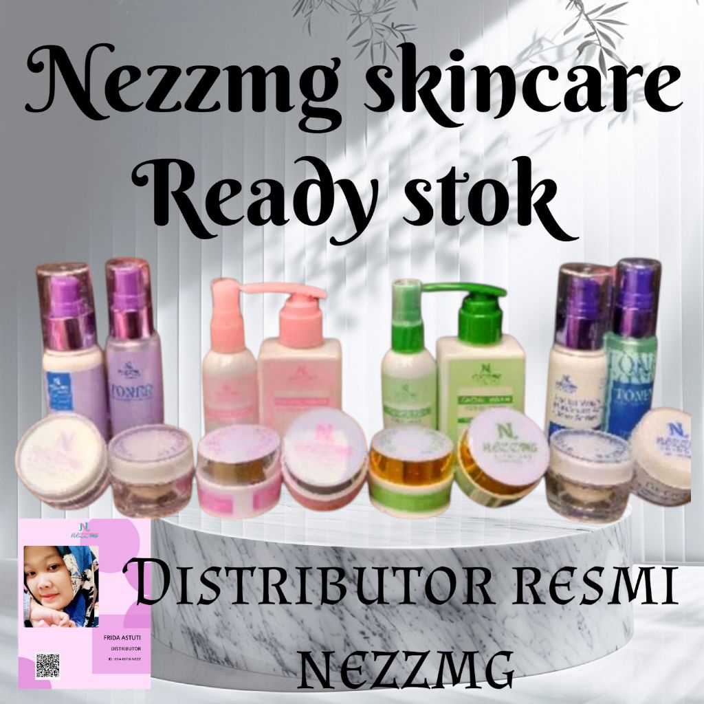 NEZZMG SKINCARE+SERUM NEZZMG ORIGINAL kemasan terbaru