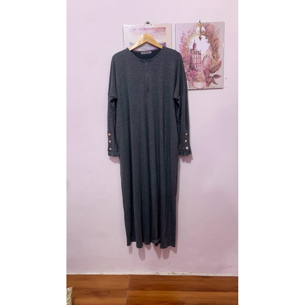 AZALIA ABAYA KNIT BY YOORA SARAH [PRELOVED]
