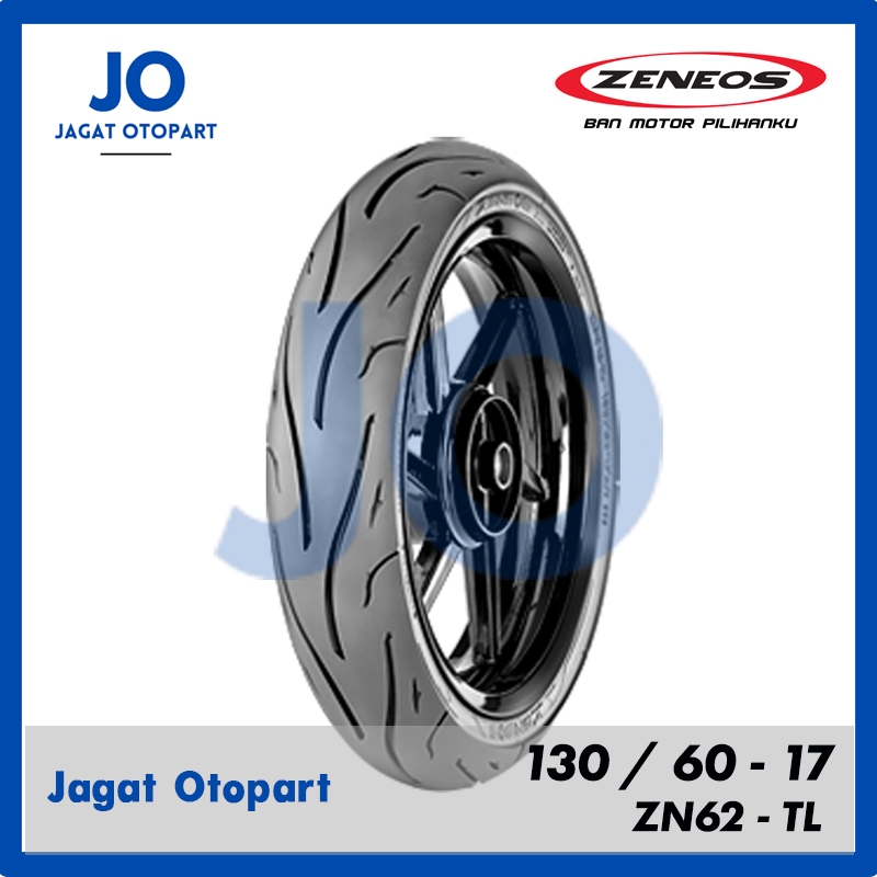 Zeneos ZN62 130/60-17 Ban Motor Sport Tubeless