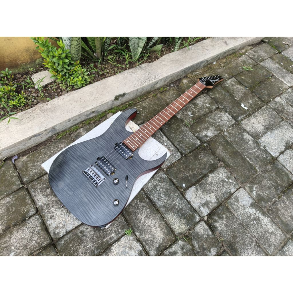 Gitar Ibanez RG6003FM Transparent Gray Flat