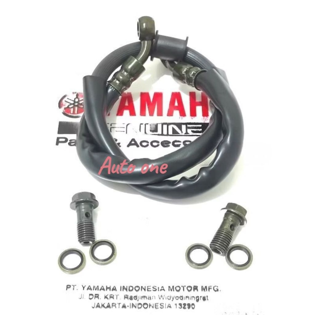 Selang rem depan/belakang+baut selang rem semua motor yamaha, semua motor honda