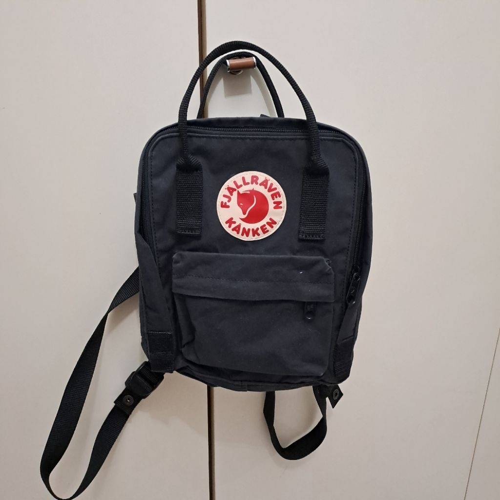 Fjallraven Kanken Backpack Mini Black Second Original Urban Icon