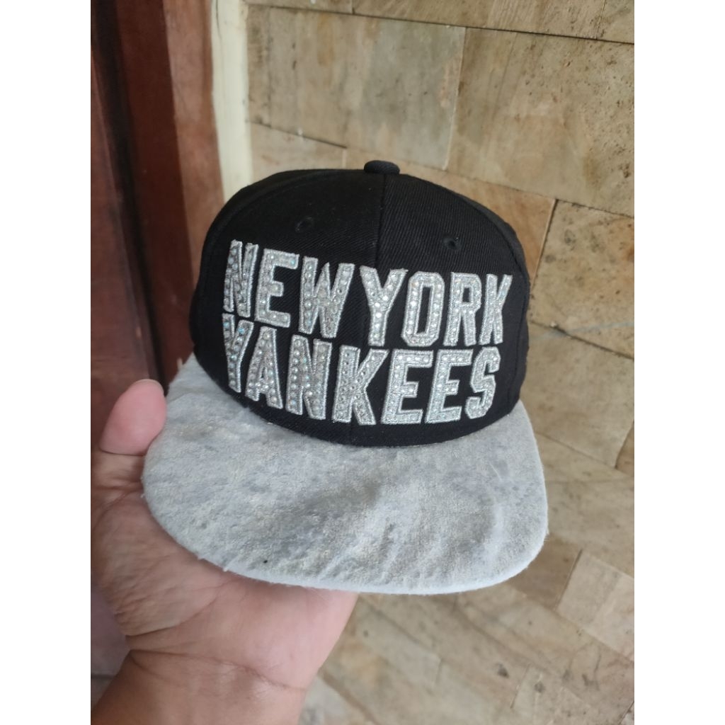 Topi Anak MLB New York Yankees Original Scnd Fashion Pria/Wanita