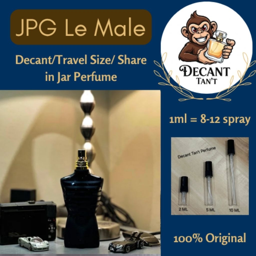 Decant Jean Paul Gaultier Le Male Le Parfum