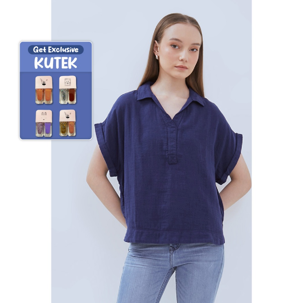 Emba Ladies - Bimala Blouse Wanita Lengan Pendek Collection