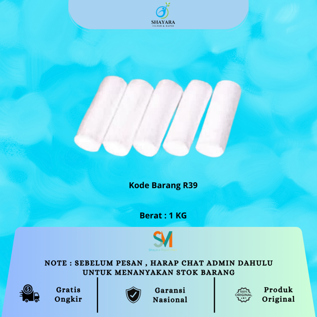 Busa Filter Pompa PCP Ukuran Besar Kode R39 Berat 1KG Kualitas Premium dan Super