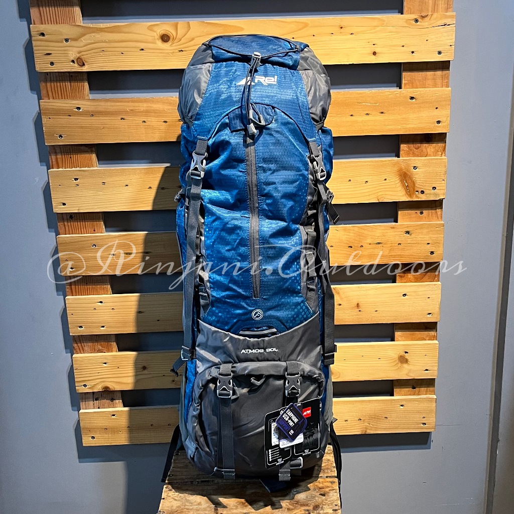 CARRIER ATMOS 80L AREI OUTDOORGEAR TAS GUNUNG REI ATMOS TAS HIKING MENDAKI TAS KERIL 80L