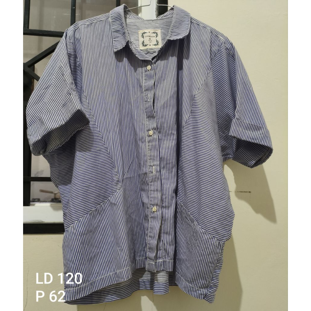 PRELOVED KEMEJA BLOUSE WANITA CONNEXION