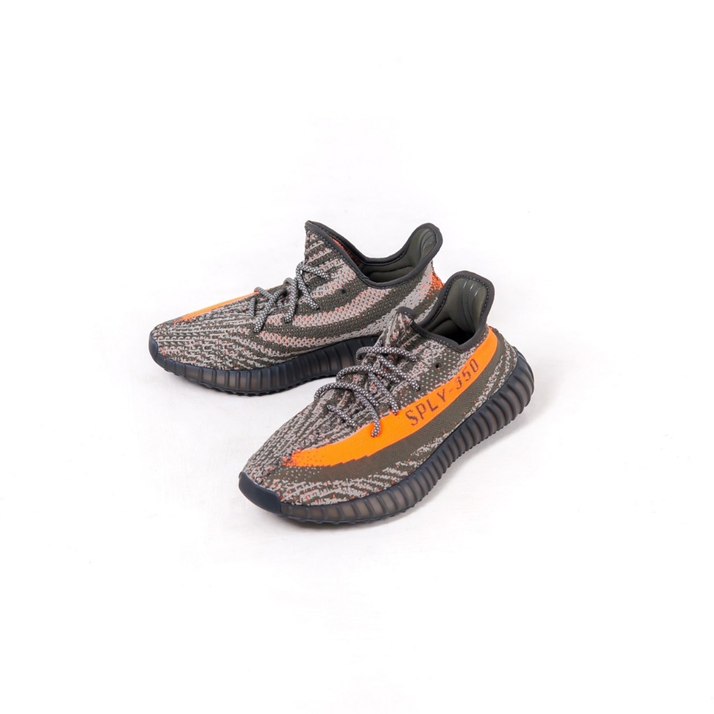 Sepatu ADDS YEEZY 350 V2 CARBON BELUGA REFLECTIVE ORANGE SNEAKER 100% ORIGINAL