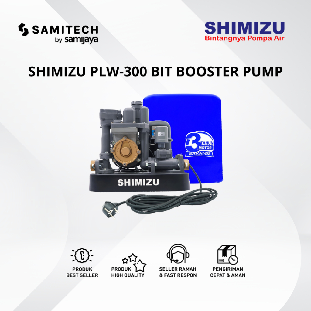 SHIMIZU PLW-300 BIT BOOSTER PUMP