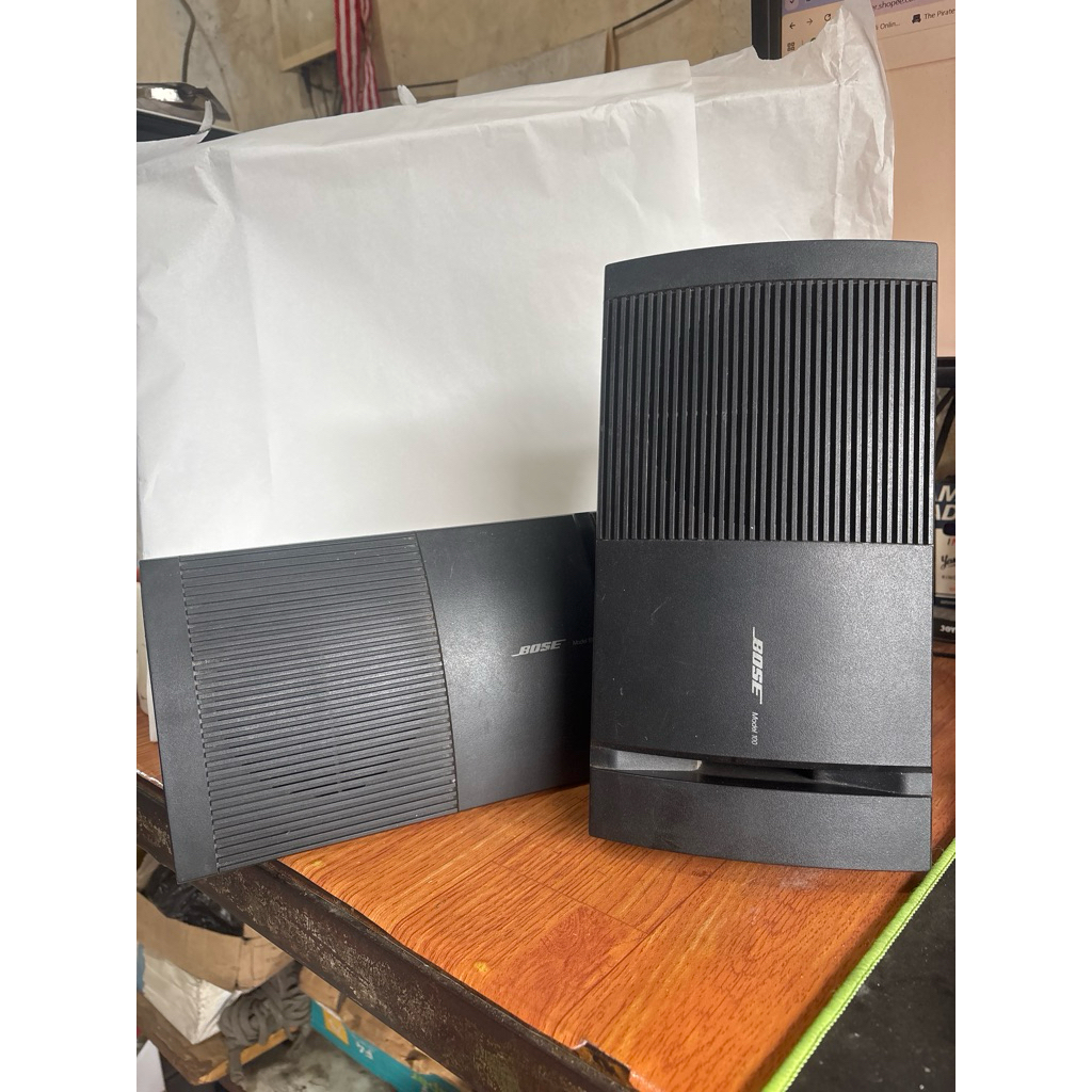 Speaker Bose M 100 untuk home theater/stereo, belum pernah service