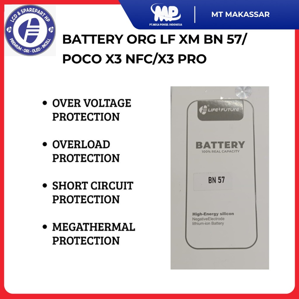 BATTERY ORG LF BN 57/POCOPHONE X3 NFC/X3 PRO