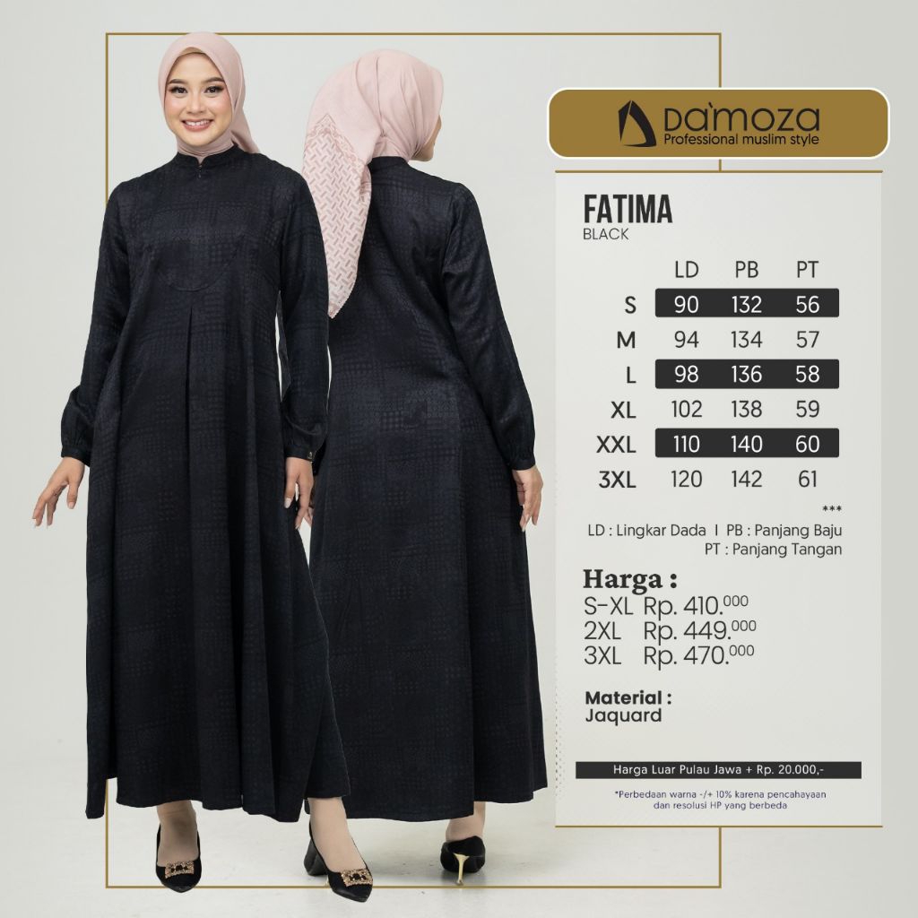 FATIMA BLACK NEW DAMOZA | FATIMA HITAM TERBARU