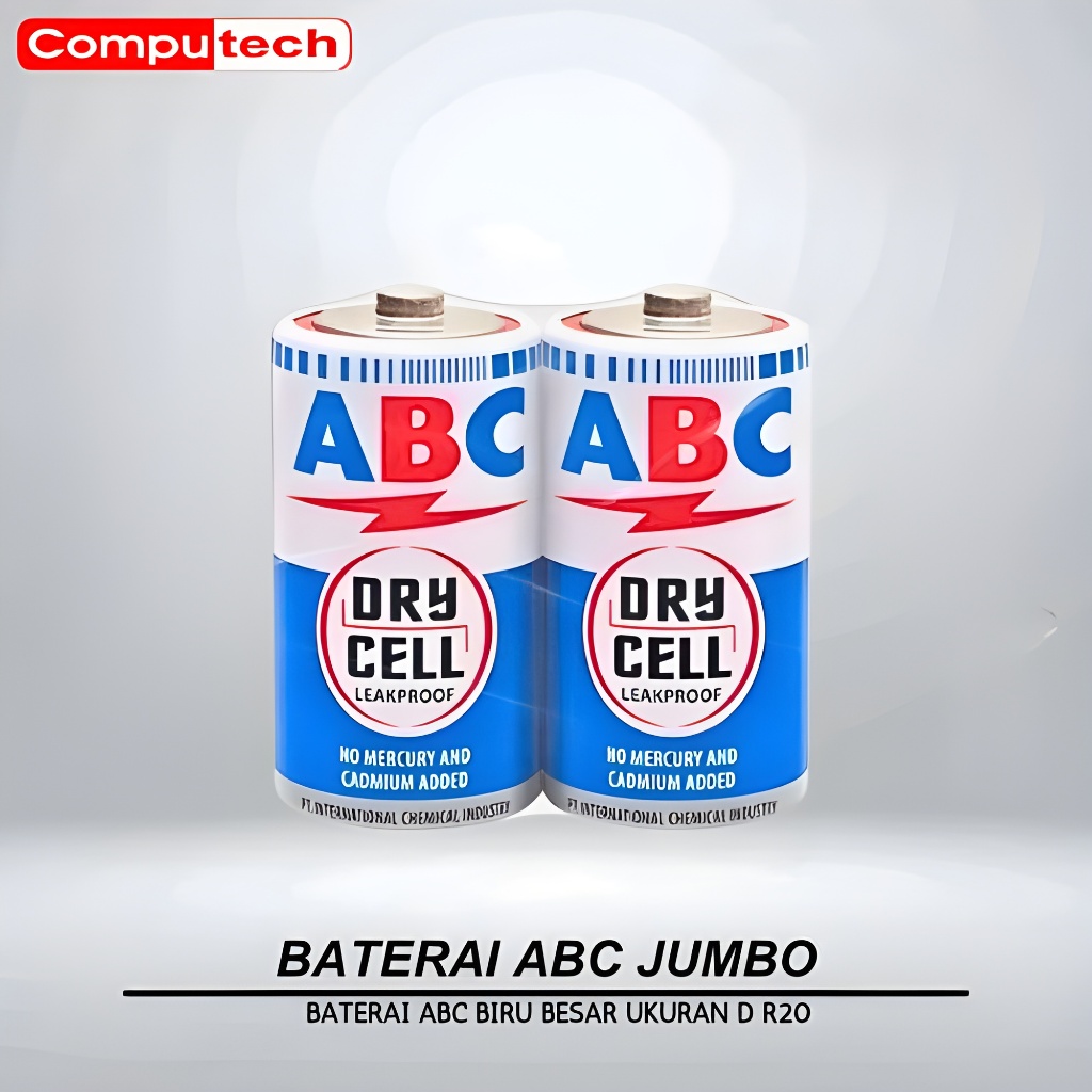 Baterai ABC biru besar ukuran D R20 d size battery abc jumbo
