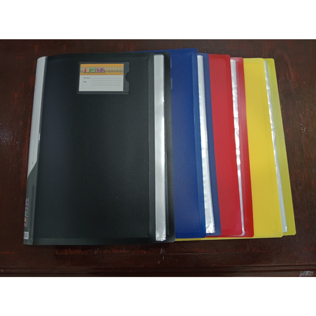 (1 Pcs) Map Clear Holder 100 Lembar Murah / Dokumen Keeper / Display Book / Map Plastik 100 Lembar