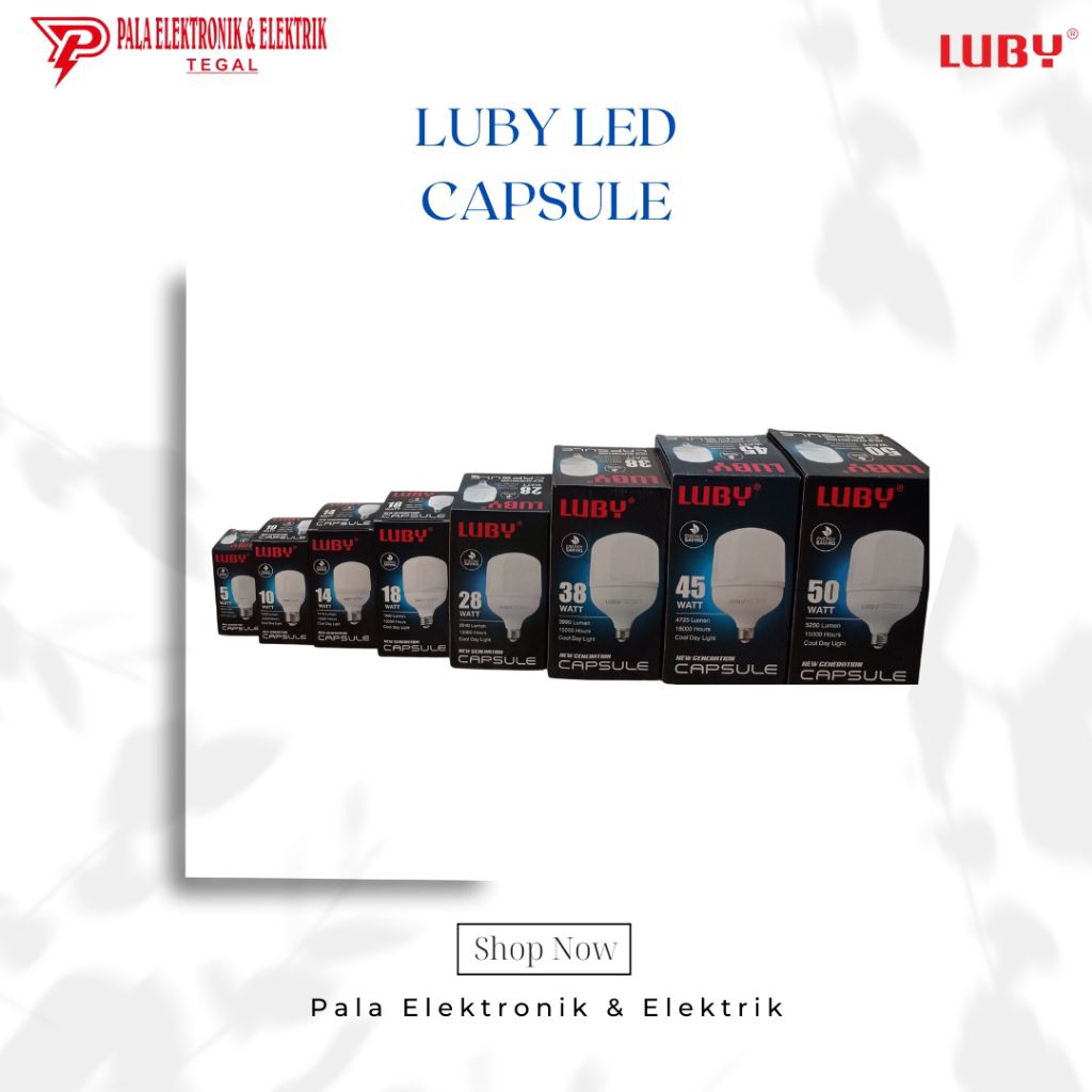 LED LUBY CAPSULE