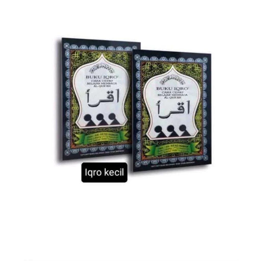 Buku Iqro Hitam Bandel Kecil Jilid 1 Sampai 6 BagusMurah