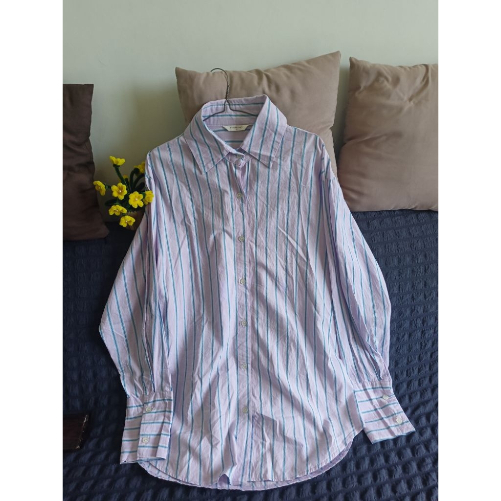 kemeja salur pigment