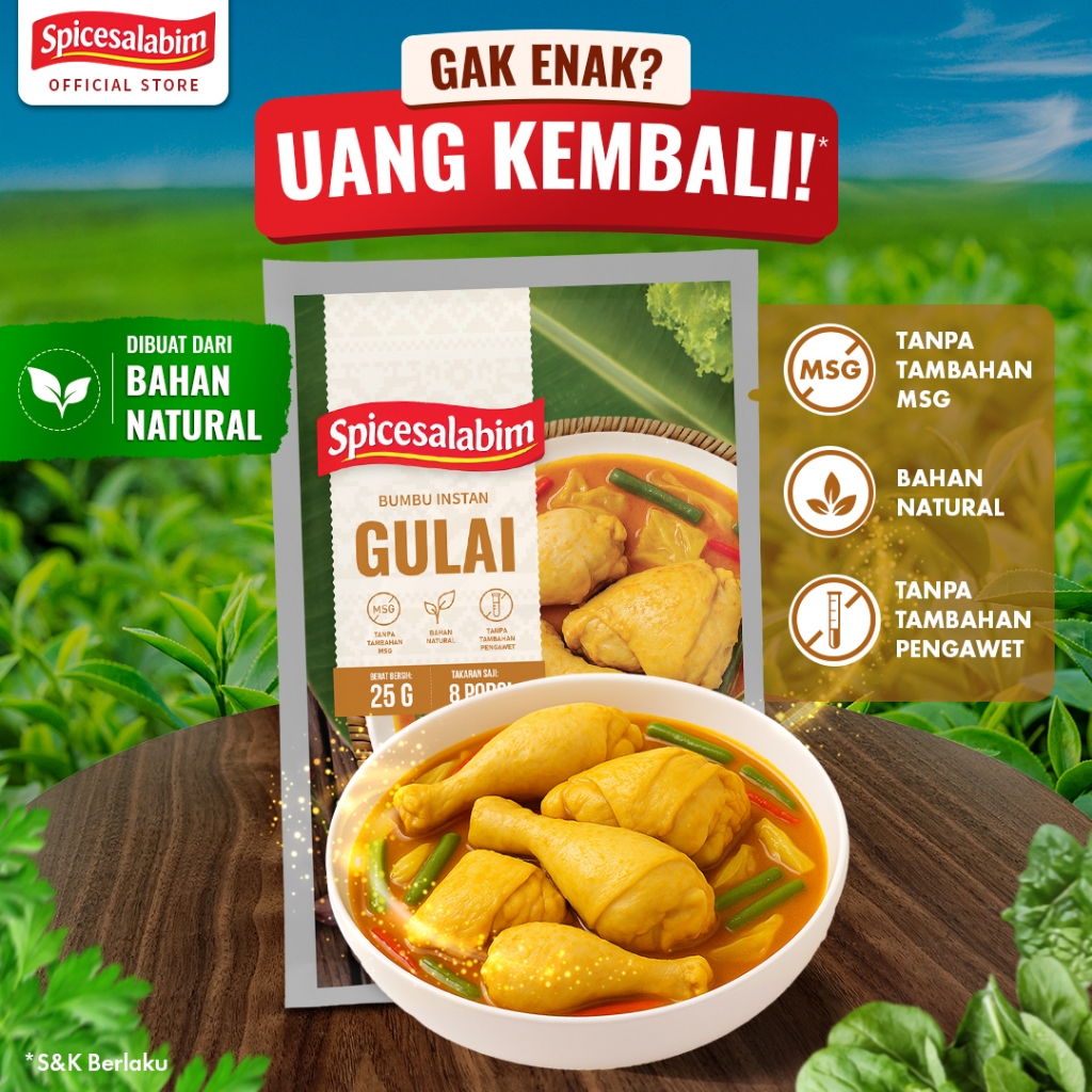 Bumbu Gulai Instan - Ajaib, Masak Jadi Mudah & Enak | Spicesalabim
