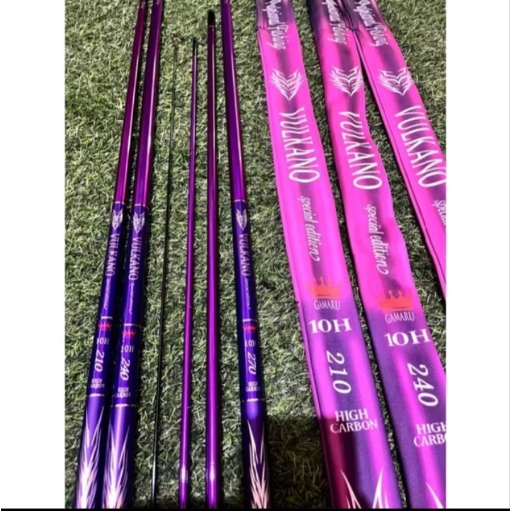 TEGEK GAMARU VULKANO 10H 210/240/270 ... CARBON