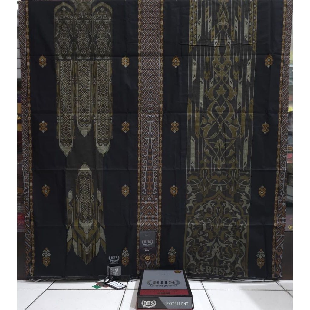 Sarung BHS Excellent JACQUARD Motif JGP JGO JGD JGF JGH JTB JGK JSK Mix Silver