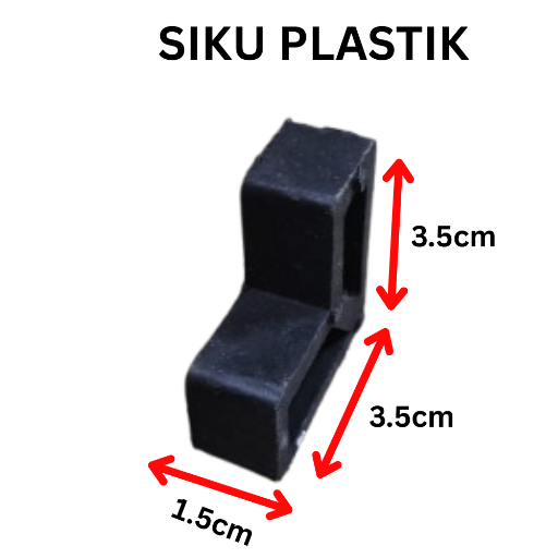 SIKU PLASTIK SAMBUNGAN ALUMUNIUM