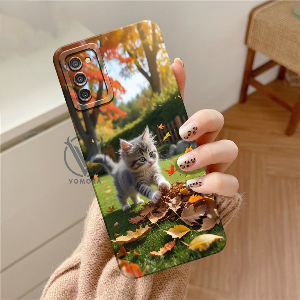 Case SAMSUNG GALAXY A02S/A03S - VOMORA Case Kucing - Softcase SAMSUNG GALAXY A02S/A03S - Casing SAMS