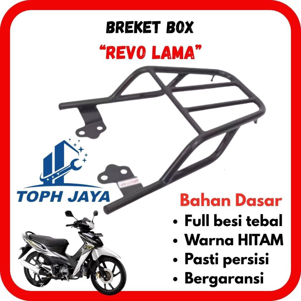 Breket, Behel, Begel Box Belakang Motor Honda Revo Lama pnp Supra X125 dan Supra Fit New