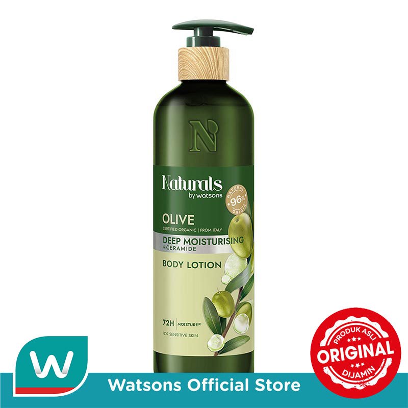 Naturals by Watsons Olive Deep Moisturising Body Lotion 490ml