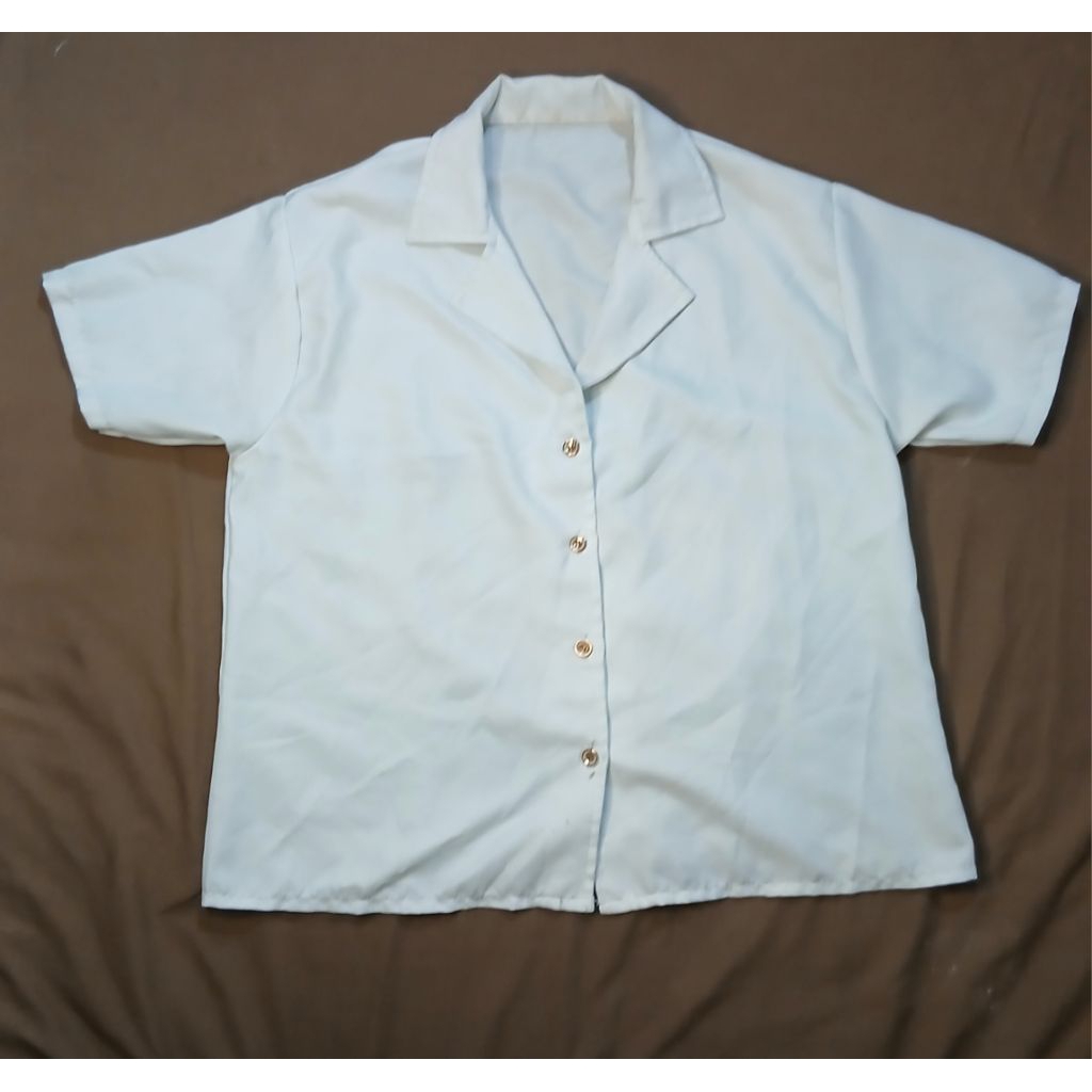 kemeja formal oversize baby blue