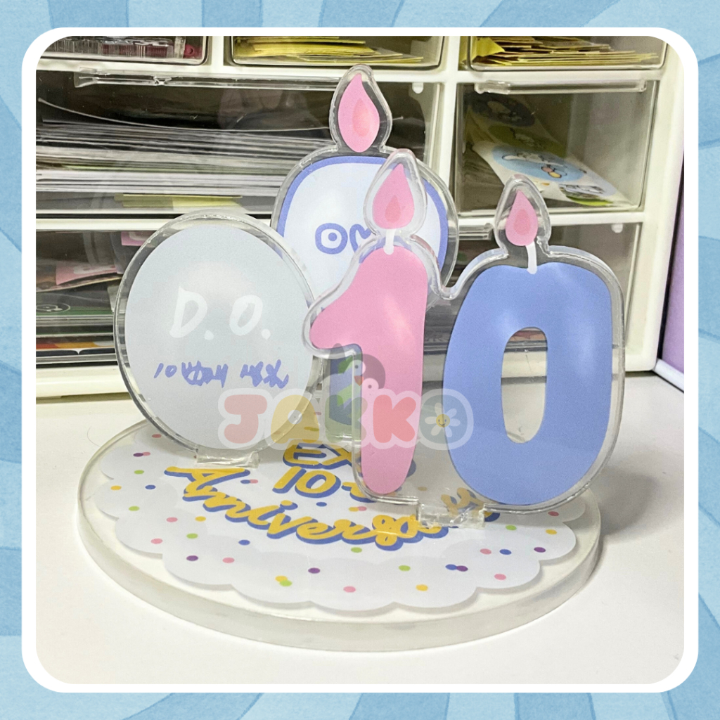 [UNSEALED] MD EXO 10th ANNIVERSARY 2022 ACRYLIC STAND ONLY  -  D.O. KYUNGSOO