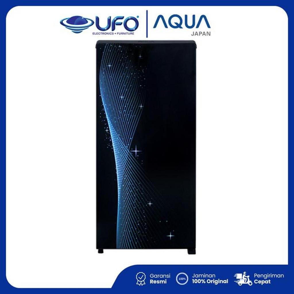 AQUA KULKAS 1 PINTU  AQR-D205(MSB)/ AQR-D205(MSG) 165 LITER