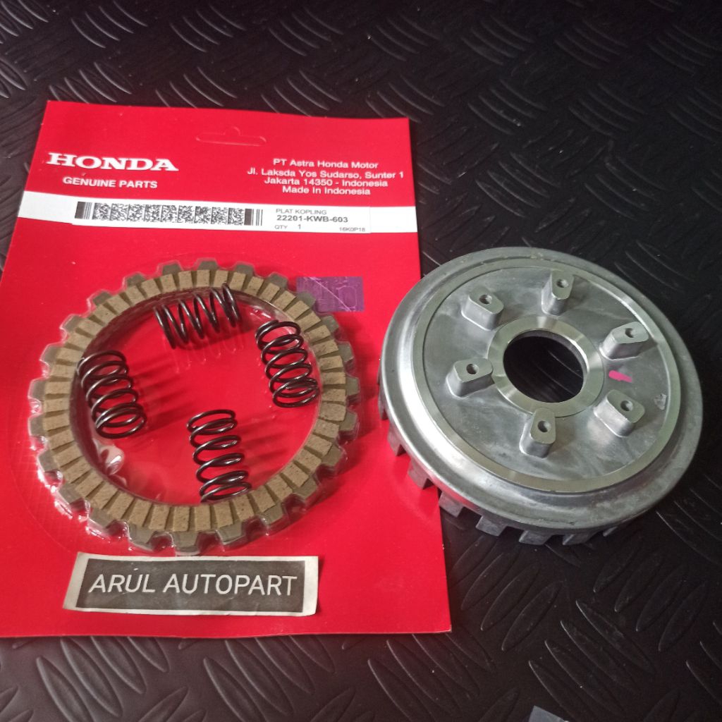 RUMAH ALKOP KOPLING + KAMPAS KOPLING + PER KOPLING REVO ABSOLUT BLADE REVO FIT KWB