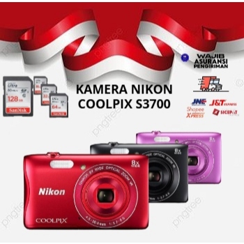 KAMERA NIKON COOLPIX S3700 / NIKON COOLPIX S3700 / NIKON S3700