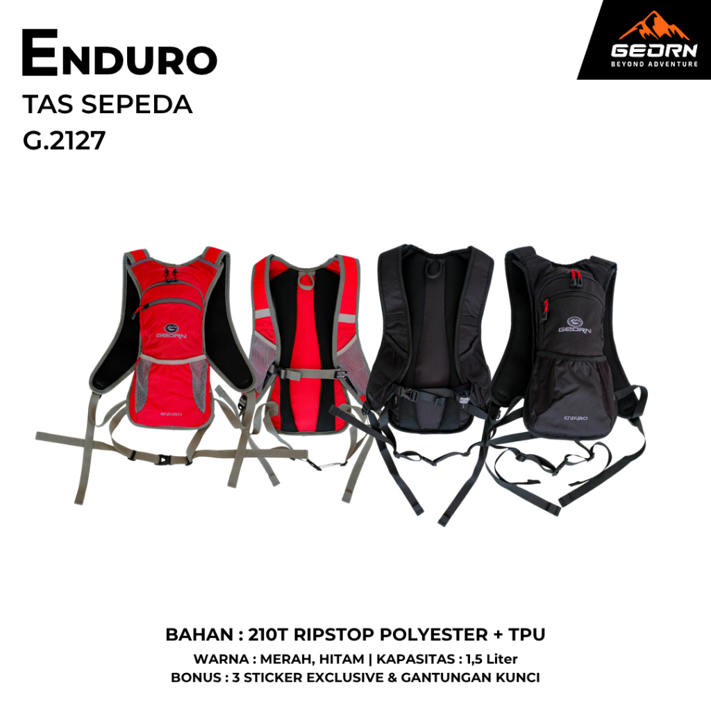 GEORN Tas Sepeda – "Enduro" – G.2127