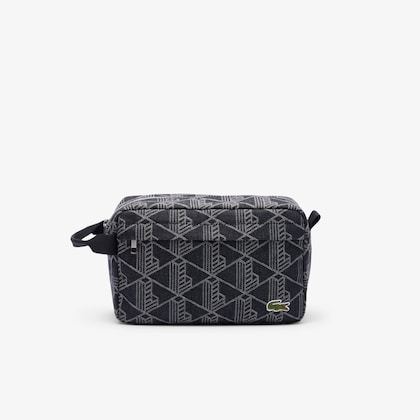 LACOSTE ORIGINAL STORE 100% - Neocroc Jacquard Motif Toiletry Bag